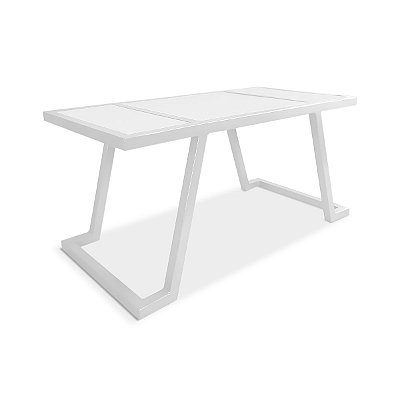 Mesa De Centro Mdf Coimbra Sala Decoração Branco