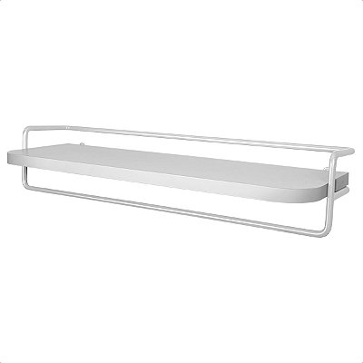 Porta Toalhas com Prateleira Para Banheiro Lavabo e Cozinha - Accadia