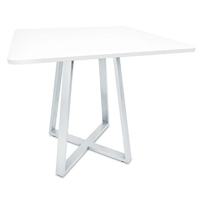 Mesa Gizé Tampo Quadrado 80cm