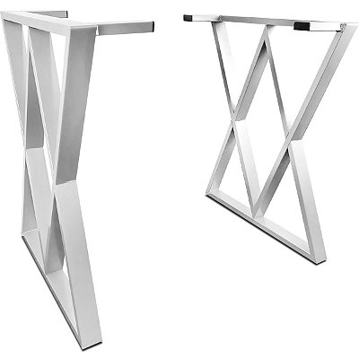 Base De Mesa Para Tampos De Madeira Design Industrial Sveg