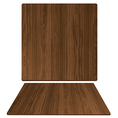 Tampo de Mesa de Jantar em Mdf Quadrado 100cm X 15mm na Cor Villandry