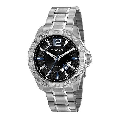 relógio prata mondaine feminino