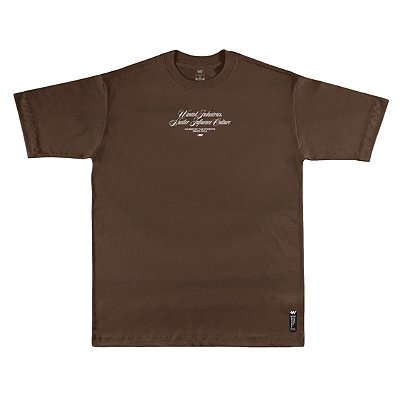 Camiseta Wanted – Tribute (Marrom)