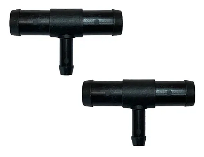 Kit com 2 T de Redução para Mangueira de Água Kit GNV Geração 5