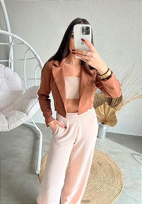 CALÇA ELEGANCE NUDE