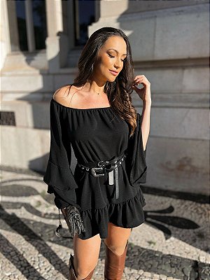 VESTIDO BOHO BLACK