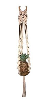 Suporte Para Planta De Macrame