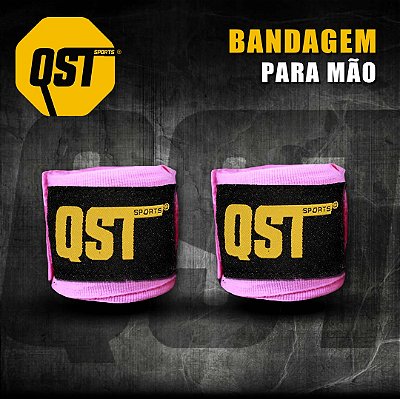 Bandagem para Mão Rosa Claro