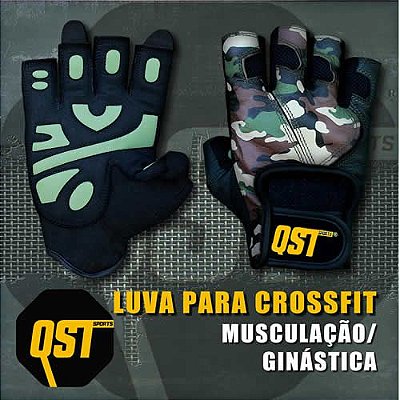 Luva para Treinamento Físico Camuflada