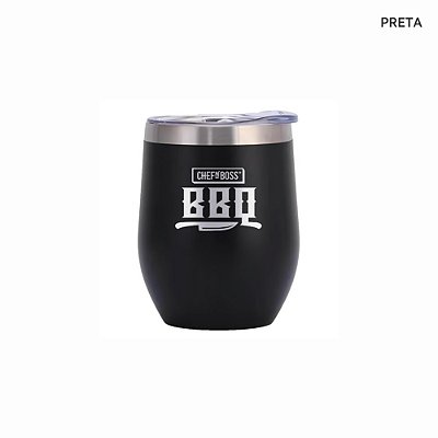 Copo Térmico Tipo Cuia bbq 350 ml - Chefnboss