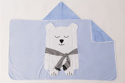 Toalha de Banho com Capuz -Urso