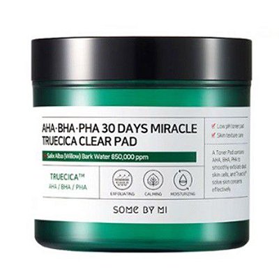 SOME BY MI - AHA BHA PHA 30 Days - Miracle Truecica Clear Pad - 70 unidades