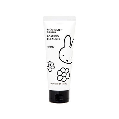 THE FACE SHOP X MIFFY - Rice Water Bright Foaming Cleanser - 150 ml