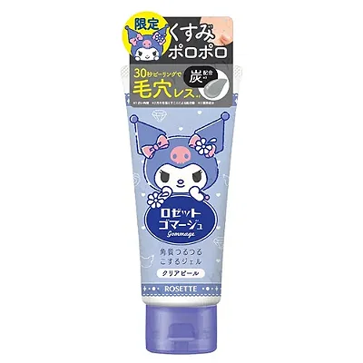 SANRIO - Rosette Gommage Peeling Gel - Versão Kuromi/Clear Peel - 120g