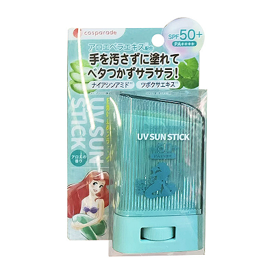 COSPARADE - UV Sun Stick SPF50+ PA++++ - 22g - Disney Ariel