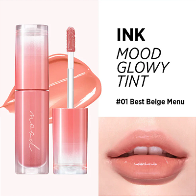 PERIPERA - Ink Mood Glowy Tint 1+1 Set - Cor 01 Best Beige Menu + Cor 05 Cherry So What