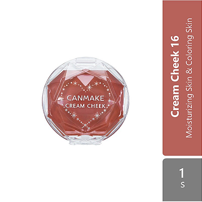 CANMAKE - Cream Cheek - 16 Almond Terracotta - 2,2g