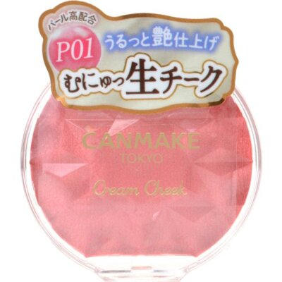 CANMAKE - Cream Cheek Pearl Type - P01 Peach Dazzle - 2,2 g