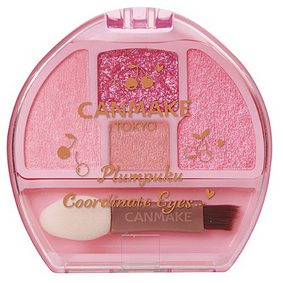 CANMAKE - Plumpuku Coordinate Eyes - 06 Cherry Pink