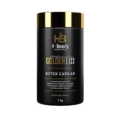 Botox capilar - Golden liss Hbeauty- 1KG ( sem formol )