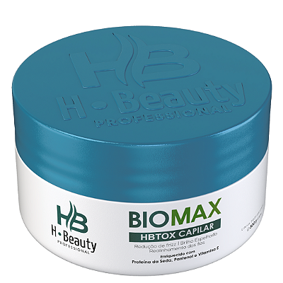 Hbtox capilar Redutor de Volume  Biomax Hbeauty 300g