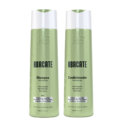 Shampoo +condicionador abacate 300ml cada