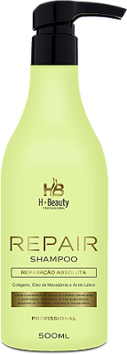 SHAMPOO REPAIR  REPARAÇÃO ABSOLUTA - 500ML HBEAUTY
