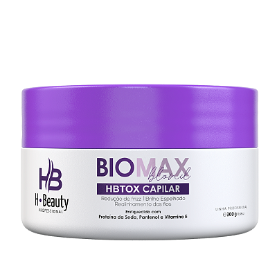 Hbtox  Matizador Redutor de Volume Biomax Blond 300GR