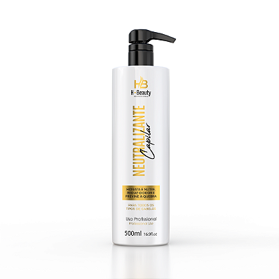 NEUTRALIZANTE CAPILAR HBEAUTY PÓS-QUÍMICA - 500ML