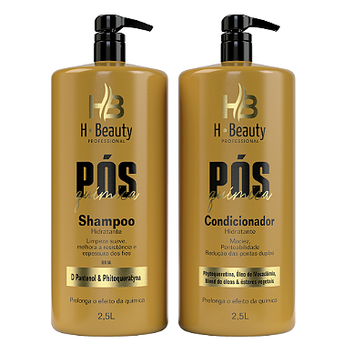 Kit pós química - 2,5L ( Shampoo e condicionador )