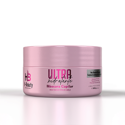 MASCARA ULTRA HIDRATANTE ROSA MOSQUETA HBEAUTY 300G