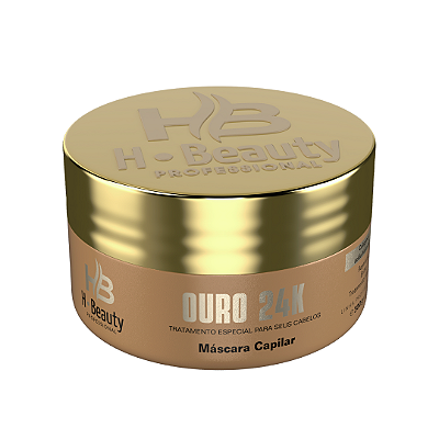 Máscara de hidratação ouro 24k Hbeauty - 300G