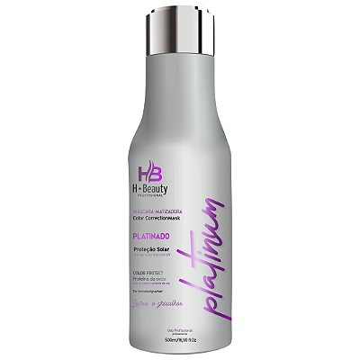Matizador Platinum Hbeauty- 500ML