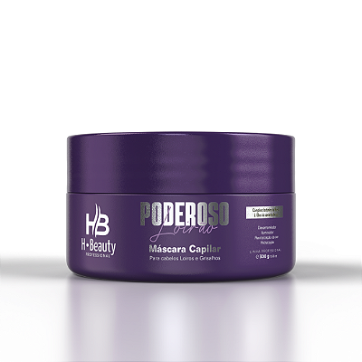 Máscara Matizadora Poderoso Loirão Hbeauty- 300G