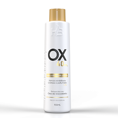 Emulsão reveladora Ox 40 volumes Hbeauty - 900ML