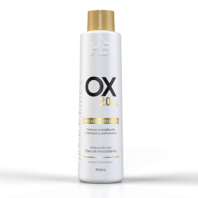 Emulsão reveladora Ox 20 volumes Hbeauty - 900ML