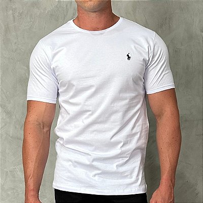 Camiseta Masculina - Polo RL Branca *