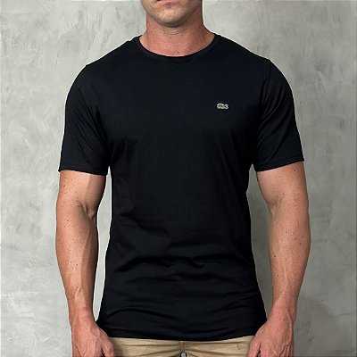 Camiseta Masculina- Lac Croco* Preta