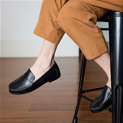 Mocassim Rita Preto Anas