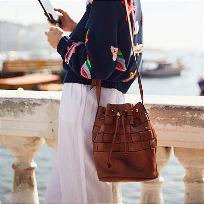 Bolsa Treviso Caramelo Anas