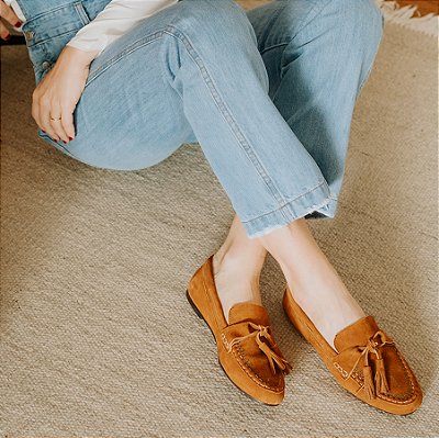 Mocassim Magnólia Caramelo Anas