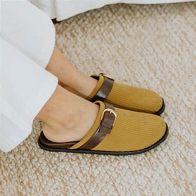 Clog Girassol Verde Anas