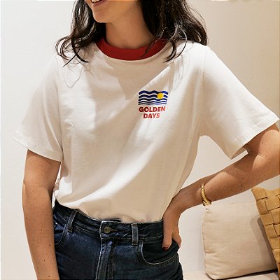 T-shirt Golden Days Off White Anas