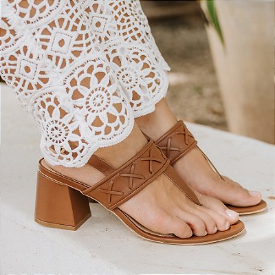 Sandália Isabel Caramelo Anas