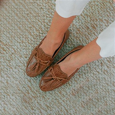 Mocassim Julia Caramelo Anas