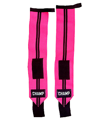 Munhequeira Elástica CHAMP Rosa