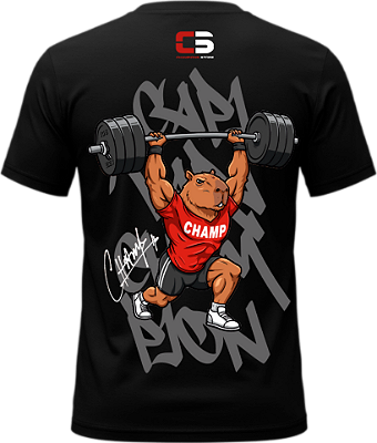 Camiseta Capivara RX Jerk Preto P