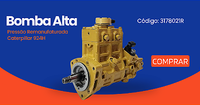 Bomba Alta Pressão Remanufaturada Caterpillar 924H