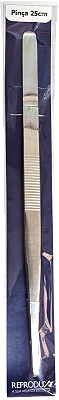 Pinça em Inox 25cm - Reprodux