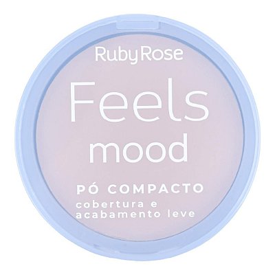 Ruby Rose Pó Compacto Acabamento Leve Feels Mood Cor C10